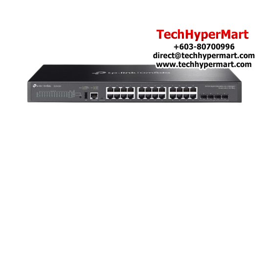 TP-Link SG5428X Managed Switch (24-Port, 24× 10/100/1000 Mbps RJ45 Ports) TP-Link SG5428X Managed Switch (24-Port, 24× 10/100/1000 Mbps RJ45 Ports)