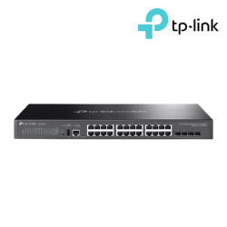 TP-Link SG5428X Managed Switch (24-Port, 24× 10/100/1000 Mbps RJ45 Ports)