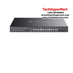 TP-Link SG5428XMPP Managed Switch (24-Port, 24× 10/100/1000 Mbps RJ45 Ports)