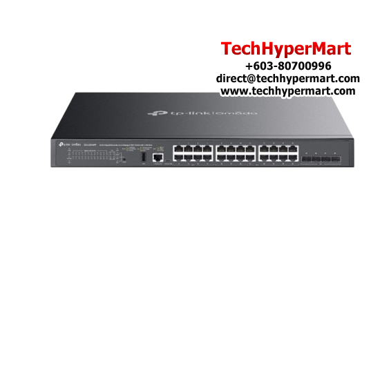 TP-Link SG5428XMPP Managed Switch (24-Port, 24× 10/100/1000 Mbps RJ45 Ports) TP-Link SG5428XMPP Managed Switch (24-Port, 24× 10/100/1000 Mbps RJ45 Ports)