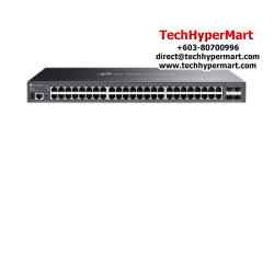 TP-Link SG5452X Managed Switch (48-Port, 48× 10/100/1000 Mbps RJ45 Ports)