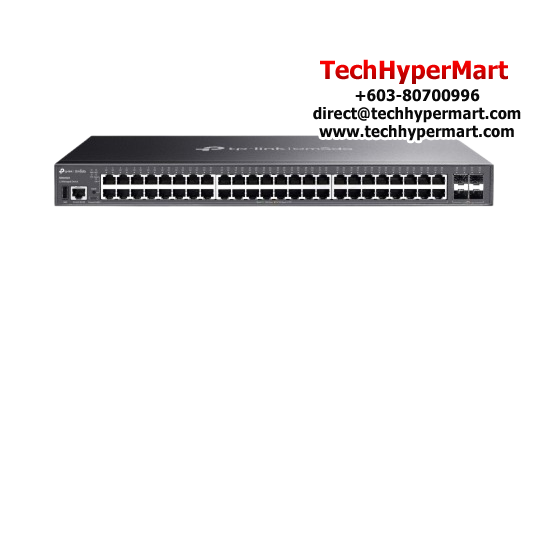 TP-Link SG5452X Managed Switch (48-Port, 48× 10/100/1000 Mbps RJ45 Ports)