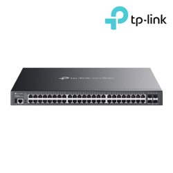 TP-Link SG5452XMPP Managed Switch (48-Port, 48× 10/100/1000 Mbps RJ45 Ports)