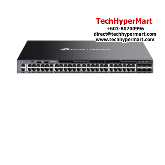 TP-Link SG6654X Managed Switch (48-Port, 48× 10/100/1000 Mbps RJ45 Ports) TP-Link SG6654X Managed Switch (48-Port, 48× 10/100/1000 Mbps RJ45 Ports)