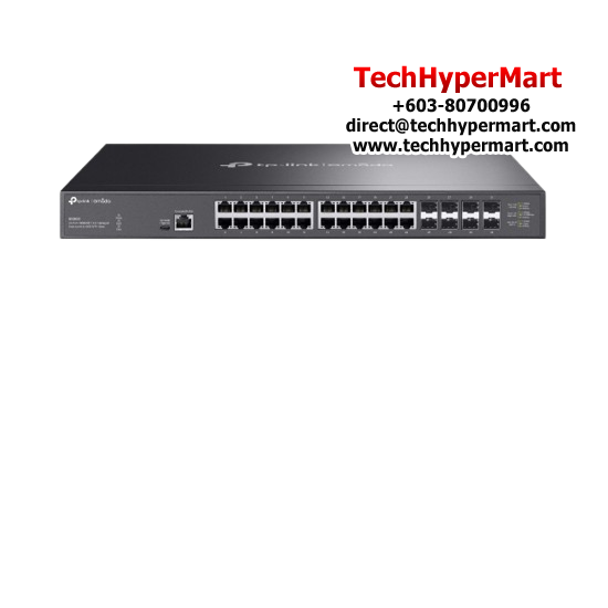 TP-Link SX3832 Managed Switch (24-Port, 24× 100Mbps/1Gbps/2.5Gbps/5Gbps/10Gbps RJ45 Ports) TP-Link SX3832 Managed Switch (24-Port, 24× 100Mbps/1Gbps/2.5Gbps/5Gbps/10Gbps RJ45 Ports)
