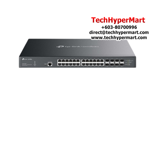 TP-Link SX3832MPP Managed Switch (32-Port, 8× 1/10G SFP+ Slots) TP-Link SX3832MPP Managed Switch (32-Port, 8× 1/10G SFP+ Slots)