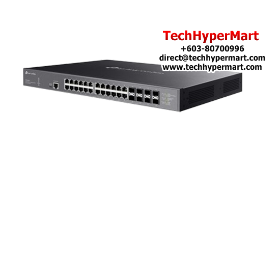 TP-Link SX3832MPP Managed Switch (32-Port, 8× 1/10G SFP+ Slots) TP-Link SX3832MPP Managed Switch (32-Port, 8× 1/10G SFP+ Slots)