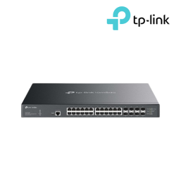 TP-Link SX3832MPP Managed Switch (32-Port, 8× 1/10G SFP+ Slots)