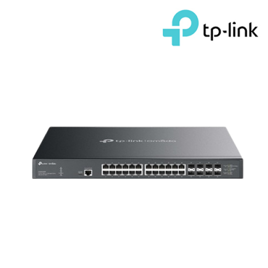 TP-Link SX3832MPP Managed Switch (32-Port, 8× 1/10G SFP+ Slots) TP-Link SX3832MPP Managed Switch (32-Port, 8× 1/10G SFP+ Slots)