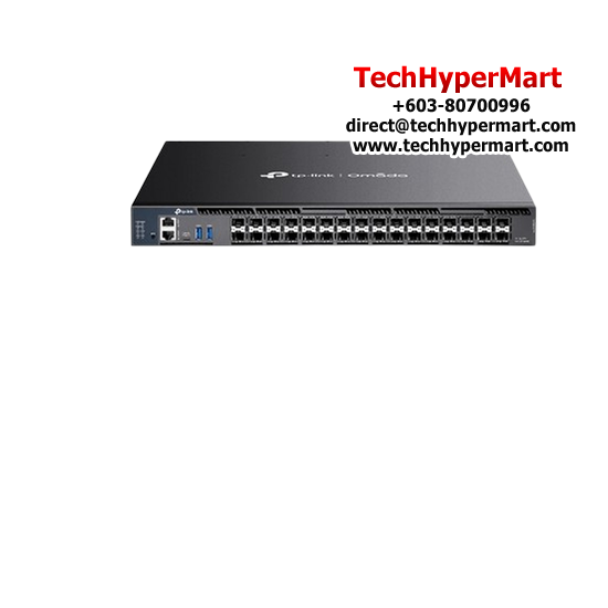 TP-Link SX6632YF Managed Switch (26-Port, 6× 10/25G SFP28 Slots) TP-Link SX6632YF Managed Switch (26-Port, 6× 10/25G SFP28 Slots)