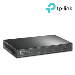 TP-Link T1500G-8T (TL-SG2008) Smart Switch (8-Port, 8 10/100/1000Mbps RJ45 Ports, Port8)