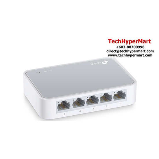 TP-Link TL-SF1005D Unmanaged Switch (5-Port, 5 10/100Mbps RJ45 Ports)