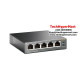TP-Link TL-SF1005P Unmanaged POE Switch (5-Port, 5 10/100Mbps RJ45 ports)