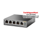 TP-Link TL-SF1005P Unmanaged POE Switch (5-Port, 5 10/100Mbps RJ45 ports)