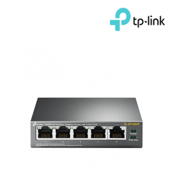 TP-Link TL-SF1005P Unmanaged POE Switch (5-Port, 5 10/100Mbps RJ45 ports)