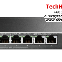 TP-Link TL-SF1006P Unmanaged Switch (6-Port, 10/100 Mbps)