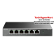 TP-Link TL-SF1006P Unmanaged Switch (6-Port, 10/100 Mbps) TP-Link TL-SF1006P Unmanaged Switch (6-Port, 10/100 Mbps)