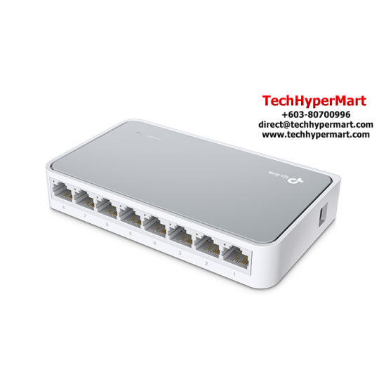 TP-Link TL-SF1008D Unmanaged Switch (8-Port, 8 10/100Mbps RJ45 Ports)