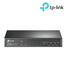 TP-Link TL-SF1009P Unmanaged Switch (9-Port, 10/100 Mbps Desktop Switch with 8-Port PoE+)