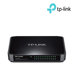 TP-Link TL-SF1024M Unmanaged Switch (24-Port, 24 10/100Mbps RJ45 Ports, Fast Ethernet)