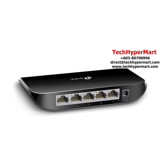 TP-Link TL-SG1005D Unmanaged Gigabyte Switch (5-Port, 5 10/100/1000Mbps RJ45 Ports)