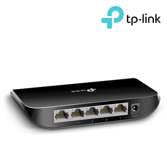 TP-Link TL-SG1005D Unmanaged Gigabyte Switch (5-Port, 5 10/100/1000Mbps RJ45 Ports)