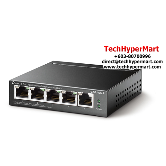 TP-Link TL-SG1005LP Unmanaged Switch (5-Port, 4-Port PoE+) TP-Link TL-SG1005LP Unmanaged Switch (5-Port, 4-Port PoE+)