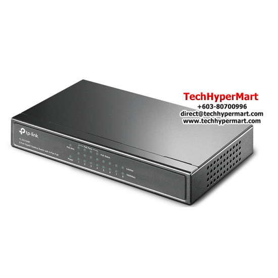 TP-Link TL-SG1008P Unmanaged POE Switch (8-Port, 8 10/100/1000Mbps RJ45 ports, 4-Port PoE) TP-Link TL-SG1008P Unmanaged POE Switch (8-Port, 8 10/100/1000Mbps RJ45 ports, 4-Port PoE)