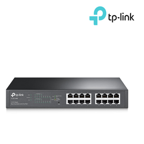 TP-Link TL-SG1016PE Gigabit Easy Smart Switch (8-Port + 8-Port PoE, 16 10/100/1000Mbps RJ45 ports, 150W PoE Power) TP-Link TL-SG1016PE Gigabit Easy Smart Switch (8-Port + 8-Port PoE, 16 10/100/1000Mbps RJ45 ports, 150W PoE Power)