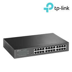 TP-Link TL-SG1024DE Gigabit Easy Smart Switch (24-Port, 10/100/1000Mbps, 1U 13-inch Rack-mountable Steel Case)
