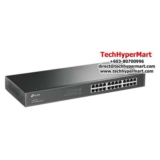 TP-Link TL-SG1024 Unmanaged Switch (24-Port, 24 10/100/1000Mbps RJ45 Ports, Gigabit Ethernet)