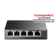 TP-Link TL-SG105PE Switch (5-Port, 4× Gigabit PoE+ Port) TP-Link TL-SG105PE Switch (5-Port, 4× Gigabit PoE+ Port)