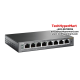 TP-Link TL-SG108PE Easy Smart POE Switch (8-Port, 8 10/100/1000Mbps RJ45 Ports, 4-Port PoE)