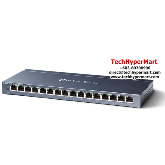 TP-Link TL-SG116 Gigabyte Switch (16-Port, 16 10/100/1000Mbps) TP-Link TL-SG116 Gigabyte Switch (16-Port, 16 10/100/1000Mbps)