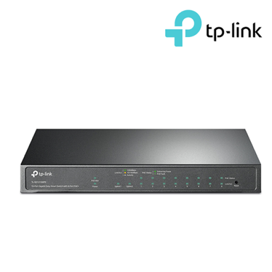 TP-Link TL-SG1210MPE Switch (10-Port, 9× 10/100/1000 Mbps) TP-Link TL-SG1210MPE Switch (10-Port, 9× 10/100/1000 Mbps)