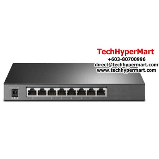 TP-Link TL-SG2008P Unmanaged Switch (8-Port, 4× Gigabit PoE+ Ports, 802.3at/af)