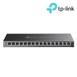 TP-Link TL-SG2016P Switch (16-Port, 16× 10/100/1000 Mbps RJ45 Ports)