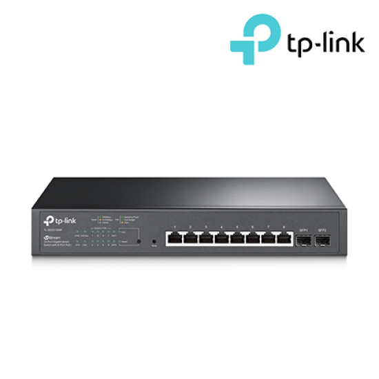 TP-Link TL-SG2210MP Switch (10-Port, 8× 10/100/1000 Mbps RJ45 Ports) TP-Link TL-SG2210MP Switch (10-Port, 8× 10/100/1000 Mbps RJ45 Ports)