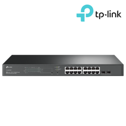 TP-Link TL-SG2218P Switch (18-Port, 16× 10/100/1000 Mbps RJ45 Ports)