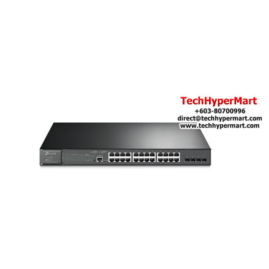 TP-Link TL-SG3428MP Switch (24-Port, 24× 10/100/1000Mbps) TP-Link TL-SG3428MP Switch (24-Port, 24× 10/100/1000Mbps)