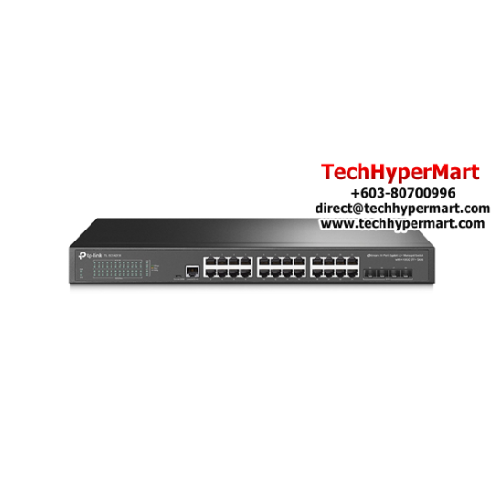 TP-Link TL-SG3428X Switch (24-Port, 24× 10/100/1000 Mbps) TP-Link TL-SG3428X Switch (24-Port, 24× 10/100/1000 Mbps)