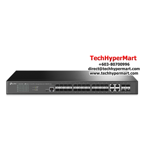 TP-Link TL-SG3428XF Switch (20-Port, 4× Gigabit SFP/RJ45 Combo Ports) TP-Link TL-SG3428XF Switch (20-Port, 4× Gigabit SFP/RJ45 Combo Ports)