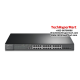TP-Link TL-SG3428XMP Switch (24-Port Gigabit PoE+ Ports, 4-Port 10GE SFP+, 384W PoE Power) TP-Link TL-SG3428XMP Switch (24-Port Gigabit PoE+ Ports, 4-Port 10GE SFP+, 384W PoE Power)