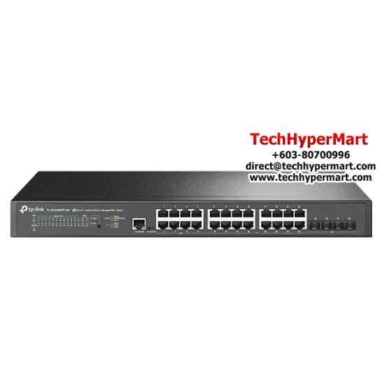 TP-Link TL-SG3428XPP-M2 L2+ Managed Switch (8-Port, 2.5G PoE++, 16-Port 2.5G PoE+, 4-Port 10GE SFP+)