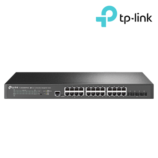 TP-Link TL-SG3428XPP-M2 L2+ Managed Switch (8-Port, 2.5G PoE++, 16-Port 2.5G PoE+, 4-Port 10GE SFP+)