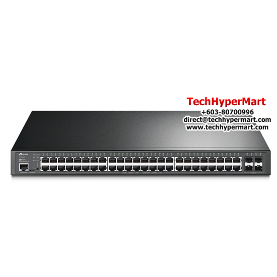 TP-Link TL-SG3452P Switch (52-Port, 10/100/1000 Mbps)