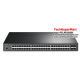 TP-Link TL-SG3452P Switch (52-Port, 10/100/1000 Mbps)