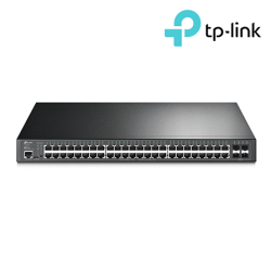 TP-Link TL-SG3452P Switch (52-Port, 10/100/1000 Mbps)