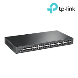 TP-Link TL-SG3452X Switch (48-Port, 48× 10/100/1000 Mbps RJ45 Ports)