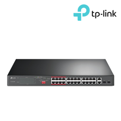 TP-Link TL-SL1226P Unmanaged POE Switch (26-Port, 2× 10/100/1000 Mbps)
